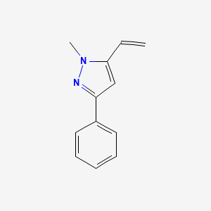 1-Methyl-3-phenyl-5-vinyl-1H-pyrazole