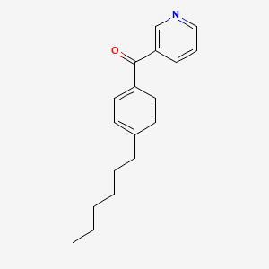 (4-Hexylphenyl)(pyridin-3-yl)methanone