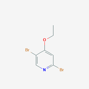 2,5-Dibromo-4-ethoxypyridine