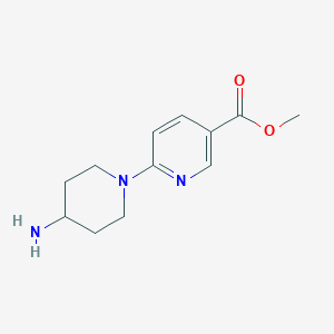 Methyl 6-(4-aminopiperidin-1-yl)nicotinate