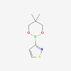 3-(5,5-Dimethyl-1,3,2-dioxaborinan-2-yl)isothiazole