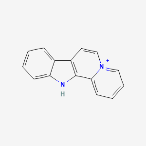 12H-Indolo[2,3-a]quinolizin-5-ium