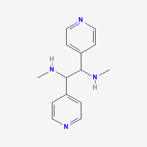 N1,N2-dimethyl-1,2-di(4-pyridinyl)-1,2-ethanediamine