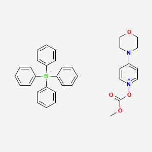 1-((Methoxycarbonyl)oxy)-4-morpholinopyridin-1-ium tetraphenylborate