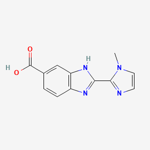 2-(1-Methylimidazol-2-yl)-1H-benzoimidazole-5-carboxylic acid