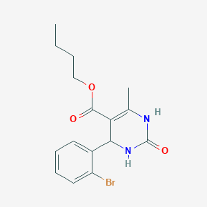 Butyl 4-(2-bromophenyl)-6-methyl-2-oxo-1,2,3,4-tetrahydropyrimidine-5-carboxylate