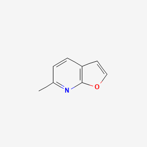 molecular formula C8H7NO B11772187 6-Methylfuro[2,3-b]pyridine CAS No. 39853-77-5