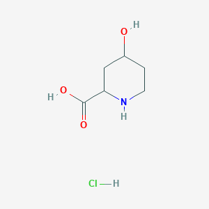 4-Hydroxypiperidine-2-carboxylic acid hydrochloride