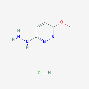 3-Hydrazinyl-6-methoxypyridazine hydrochloride