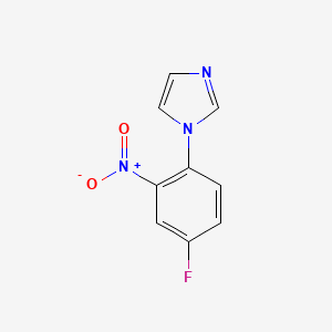 1-(4-fluoro-2-nitrophenyl)-1H-imidazole