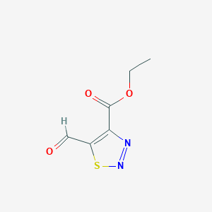 Ethyl 5-formyl-1,2,3-thiadiazole-4-carboxylate