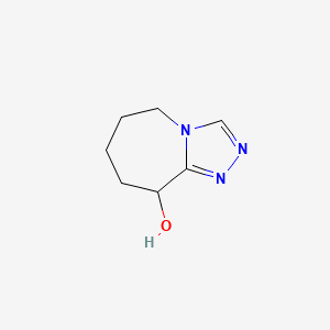 6,7,8,9-Tetrahydro-5H-[1,2,4]triazolo[4,3-a]azepin-9-ol