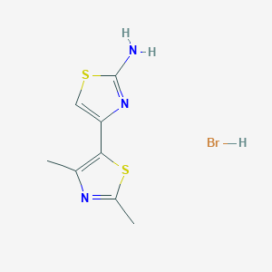 2',4'-Dimethyl-[4,5'-bithiazol]-2-amine hydrobromide