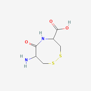 7-Amino-6-oxo-1,2,5-dithiazocane-4-carboxylic acid