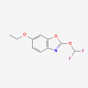 2-(Difluoromethoxy)-6-ethoxybenzo[d]oxazole