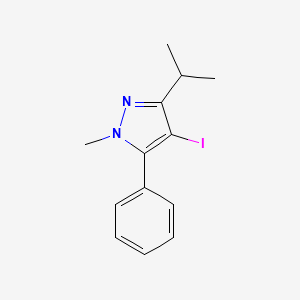 4-Iodo-3-isopropyl-1-methyl-5-phenyl-1H-pyrazole