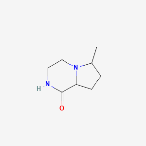 6-Methylhexahydropyrrolo[1,2-A]pyrazin-1(2H)-one