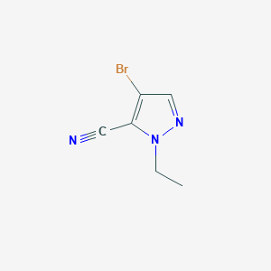 4-Bromo-1-ethyl-1H-pyrazole-5-carbonitrile