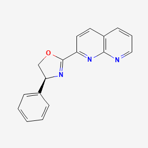 (S)-2-(1,8-Naphthyridin-2-yl)-4-phenyl-4,5-dihydrooxazole