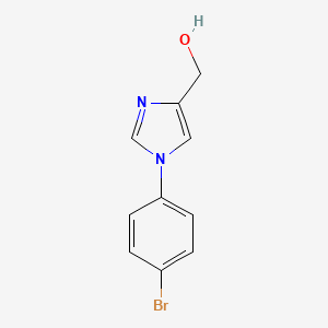 (1-(4-Bromophenyl)-1H-imidazol-4-yl)methanol