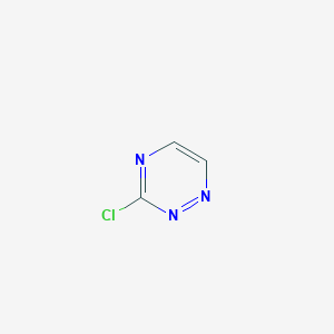 3-Chloro-1,2,4-triazine