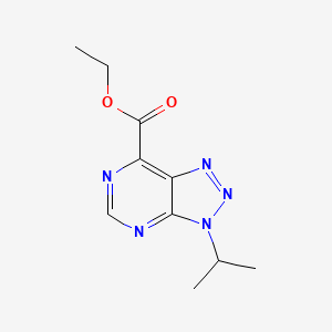 Ethyl 3-isopropyl-3H-[1,2,3]triazolo[4,5-D]pyrimidine-7-carboxylate