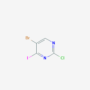 5-Bromo-2-chloro-4-iodopyrimidine