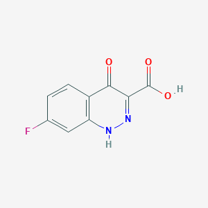 7-Fluoro-4-hydroxycinnoline-3-carboxylic acid