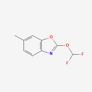 2-(Difluoromethoxy)-6-methylbenzo[d]oxazole