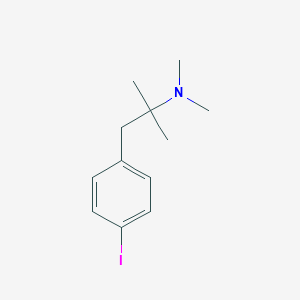 molecular formula C12H18IN B011773 N,N-Dimethyl-4-iodophentermine CAS No. 108731-71-1