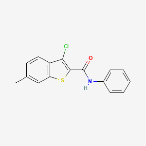 3-Chloro-6-methyl-N-phenylbenzo[b]thiophene-2-carboxamide