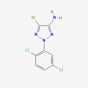 5-Bromo-2-(2,5-dichlorophenyl)-2H-1,2,3-triazol-4-amine