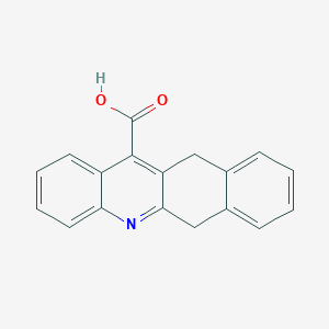 molecular formula C18H13NO2 B11773180 6,11-Dihydrobenzo[b]acridine-12-carboxylic acid 