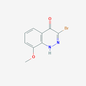 3-Bromo-8-methoxycinnolin-4-ol