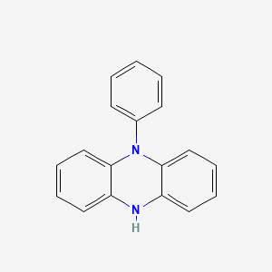 molecular formula C18H14N2 B11773421 5-Phenyl-5,10-dihydrophenazine 