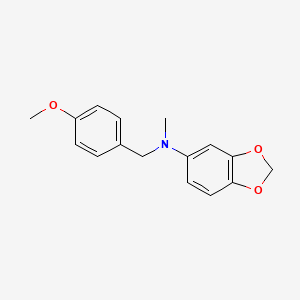 N-(4-Methoxybenzyl)-N-methylbenzo[d][1,3]dioxol-5-amine