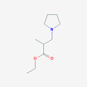 Ethyl 2-Methyl-3-(pyrrolidin-1-yl)propanoate