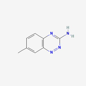 7-Methyl-1,2,4-benzotriazin-3-amine