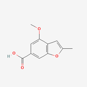 4-Methoxy-2-methylbenzofuran-6-carboxylic acid