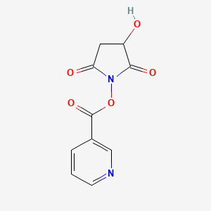 3-Hydroxy-2,5-dioxopyrrolidin-1-yl nicotinate