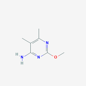 2-Methoxy-5,6-dimethylpyrimidin-4-amine