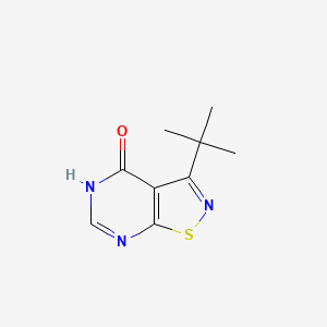 3-(Tert-butyl)isothiazolo[5,4-D]pyrimidin-4(5H)-one