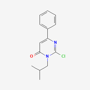 2-Chloro-3-isobutyl-6-phenylpyrimidin-4(3H)-one