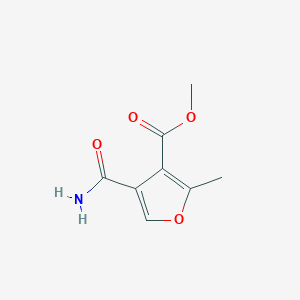 Methyl 4-carbamoyl-2-methylfuran-3-carboxylate