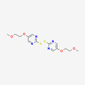 1,2-Bis(5-(2-methoxyethoxy)pyrimidin-2-yl)disulfane