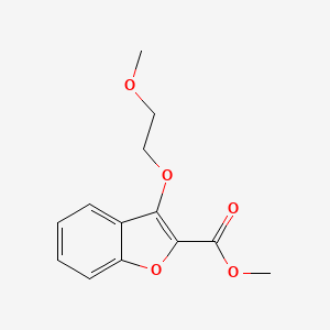 Methyl 3-(2-methoxyethoxy)benzofuran-2-carboxylate