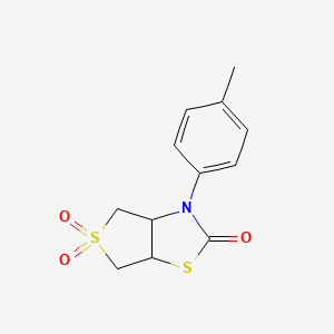 3-(p-Tolyl)tetrahydrothieno[3,4-d]thiazol-2(3H)-one 5,5-dioxide