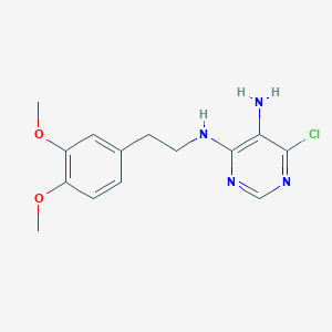 6-Chloro-N4-(3,4-dimethoxyphenethyl)pyrimidine-4,5-diamine