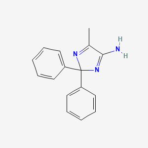 5-Methyl-2,2-diphenyl-2H-imidazol-4-amine