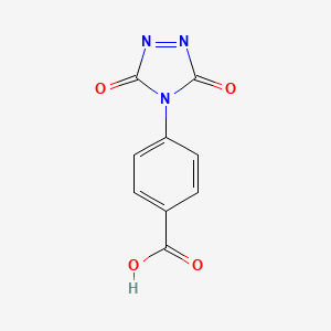 Benzoic acid, 4-(3,5-dioxo-1,2,4-triazolidin-4-yl)-